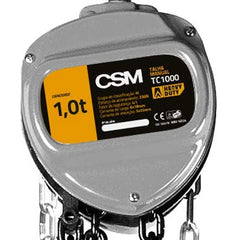Talha Manual de Corrente 1,0 Ton Elevação 12 metros Csm