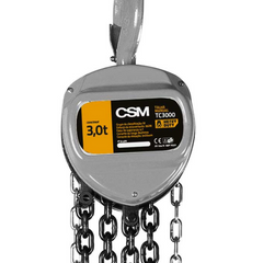 Talha Manual de Corrente 3 Ton Elevação 10 metros Csm