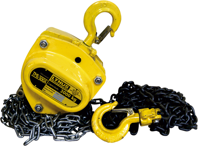 Talha Manual 3,0 Toneladas 5 Metros TML-300A Lynus