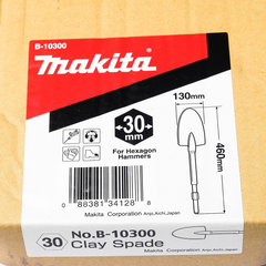 Talhadeira Plana Encaixe Sextavado 30 mm 120 x 500 mm B-10300 Makita