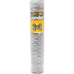 Tela Metálica Hexagonal Malha 3  18 Bwgx1,5m Com 50m Manguei