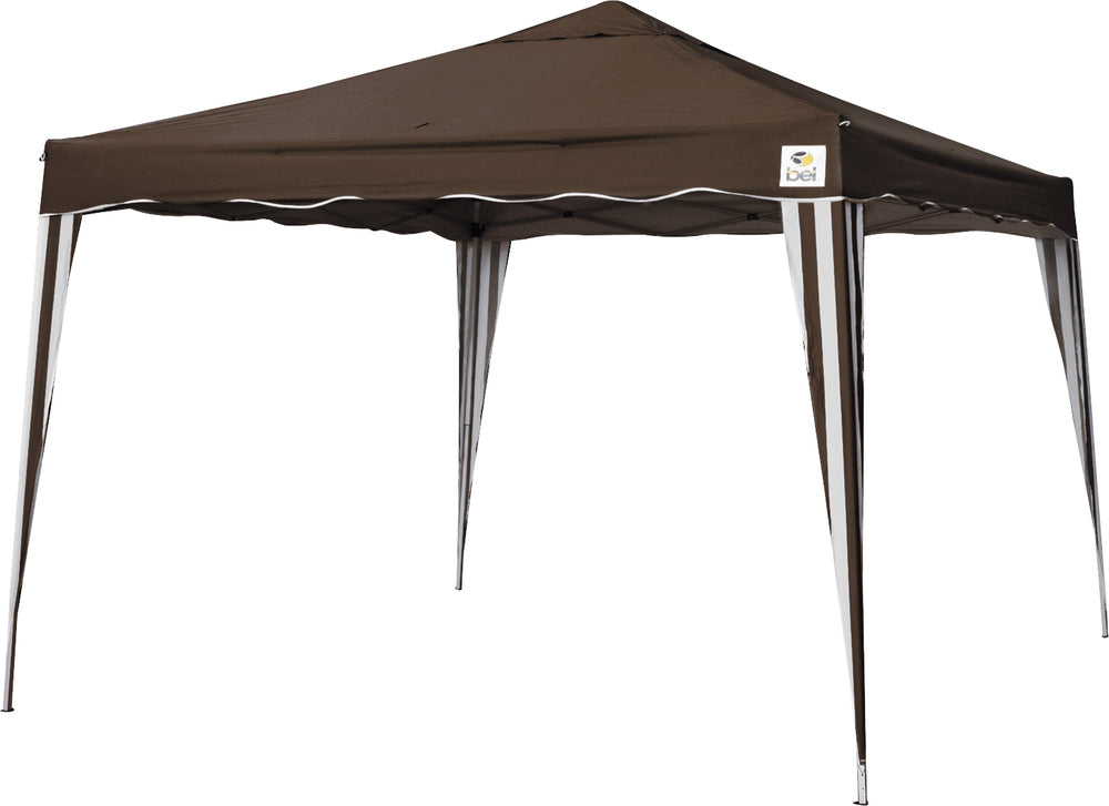 Tenda Gazebo Dobrável 3,00 X 3,00 m Marrom Bel Lazer