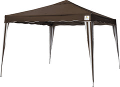 Tenda Gazebo Dobrável 3,00 X 3,00 m Marrom Bel Lazer