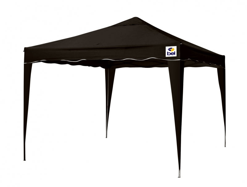 Tenda Gazebo Dobrável 3,00 X 3,00 m Preto - Bel Lazer
