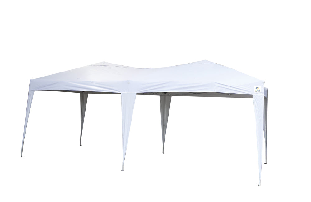 Tenda Gazebo Dobrável Alum. 6,00 X 3,00 m Branca - Bel Lazer
