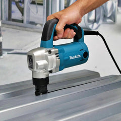 Tesoura de Punção Industrial 710W Com Chave Allen e Punção Motor Potente JN3201 220V Makita