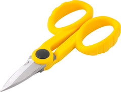 Tesoura para cabista 5.1/2" aço inox cabo plástico Vonder