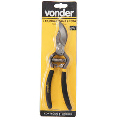 Tesoura para poda 8.1/2" aço forjado Vonder