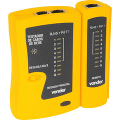 Testador Cabo de Rede Rj11/Rj12/Rj45 Vonder