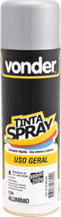 Tinta spray alumínio 400m/250g - Vonder