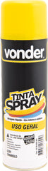 Tinta spray amarelo 400ml/250g - Vonder