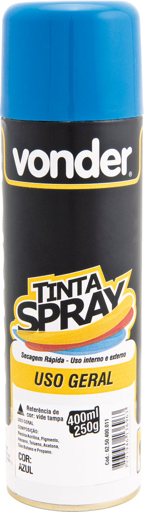Tinta spray azul claro 400ml/250g - Vonder