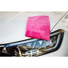 Toalha 40X60Cm 400Gsm Microfibra Rosa Vonder Plus