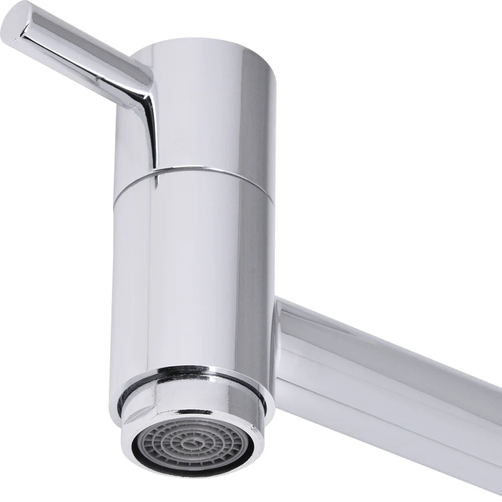 Torneira Para Cozinha Bica Alta Aço Inox 1/2'' Abertura Rápida 90Gr C60 Classic Liege