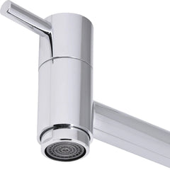 Torneira Para Cozinha Bica Alta Aço Inox 1/2'' Abertura Rápida 90Gr C60 Classic Liege