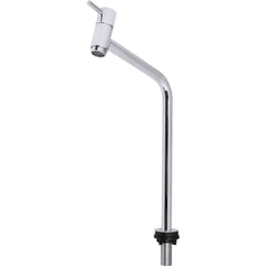 Torneira Para Cozinha Bica Alta Mesa Aço Inox Abertura Rápida 1/2'' BSP Liege Classic C60