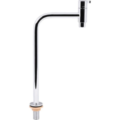 Torneira Para Cozinha Bica Alta Mesa Abs Cromado Abertura Rápida 1/4'' 1/2'' BSP Concept Liege