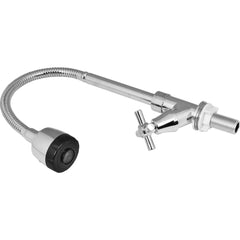Torneira Para Cozinha Bica Flexível Mesa Aço Inox 1/2'' Abertura Rápida C66 Gourmet Liege