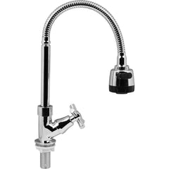 Torneira Para Cozinha Bica Flexível Mesa Aço Inox 1/2'' Abertura Rápida C66 Gourmet Liege