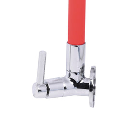 Torneira Cozinha Bica Flex Parede Abs Vermelho 1/2'' Abertura Rápida Gourmet C60 Liege