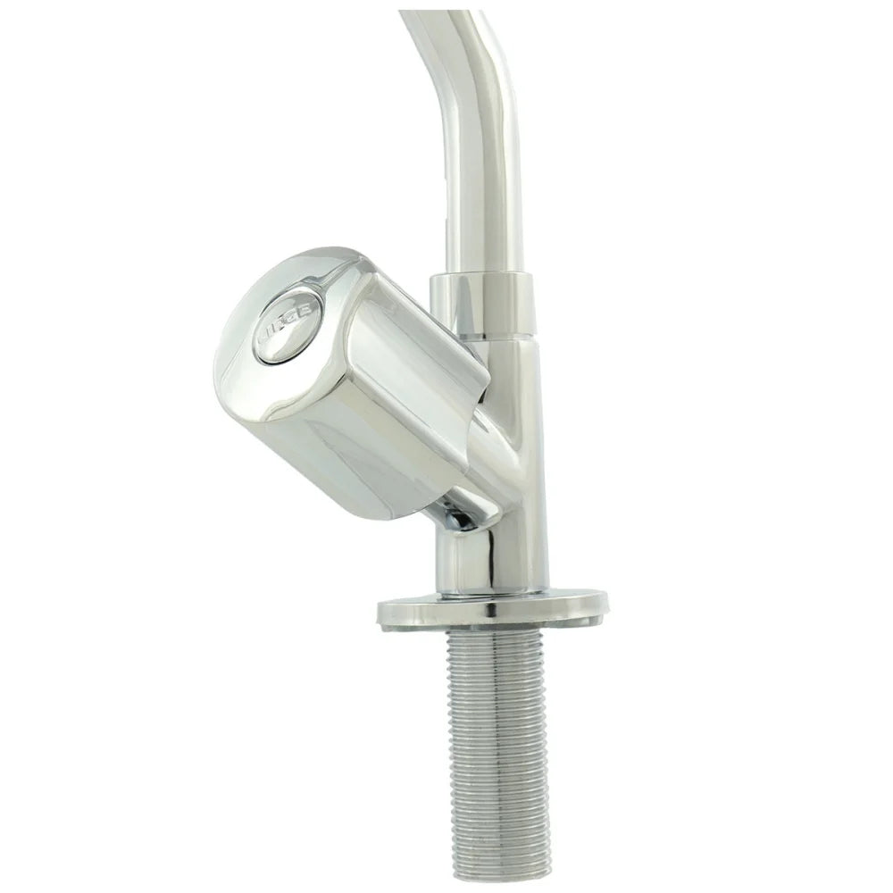 Torneira Para Cozinha Bica Móvel Mesa Latão Cromado 1/2'' Abertura Rápida C40 Liege