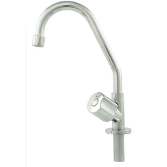 Torneira Para Cozinha Bica Móvel Mesa Latão Cromado 1/2'' Abertura Rápida C40 Liege