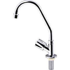 Torneira Para Cozinha Bica Móvel 1/2'' Abertura Rápida 1/4 Volta Latão Cromado Liege C50