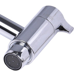Torneira Para Cozinha Lavatório Bica Baixa Mesa Abs Cromado Abertura Rápida 1/2'' Concept Liege