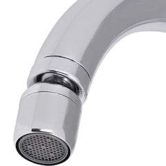 Torneira Cozinha Lavatório Bica Móvel 1/2'' Abs Cromado Abertura Rápida Concept Liege