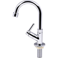 Torneira Para Lavatório Bica Móvel Mesa 1/2'' Latão Cromado Abertura Rápida C60 Liege