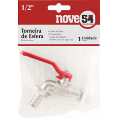 Torneira de esfera 1/2" para jardim - Nove54