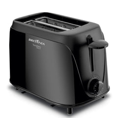 Torradeira de Pão BTR01P 750W Britânia Preta Com 6 Níveis de Tostagem 220V