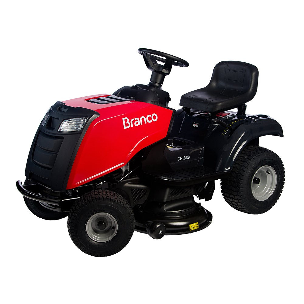 Trator Cortador Grama Gasolina 4T 500cc 17,5HP BT1838 Branco