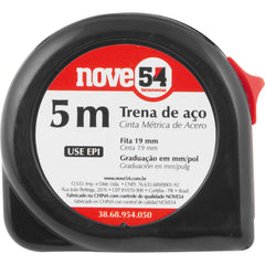 Trena Aço 5mx19mm Nove54