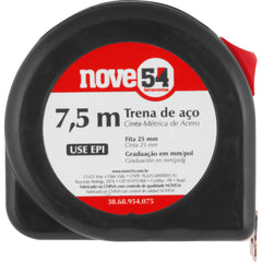Trena Aço 7,5mx25mm Nove54