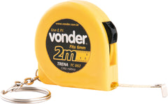 Trena aço 2mx6mm chaveiro Vonder