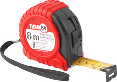 Trena aço 8mx25mm emborrachada - Nove54
