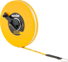 Trena fibra 30mx12,5mm longa fechada Vonder