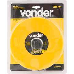 Trena fibra 50mx12,5mm longa fechada Vonder