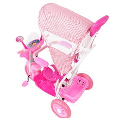 Triciclo Infantil Moto Rosa Bel Brink