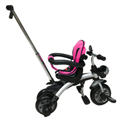Triciclo Multifuncional Rosa - Bel Brink