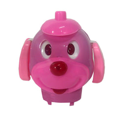 Triciclo gangorra com capota cachorro rosa - Bel Brink