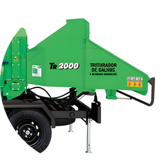 Triturador De Galhos E Residuos 54Hp Tr-2000 com Motor Diesel Trapp