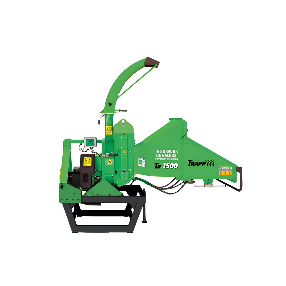 Triturador De Galhos E Residuos Tr-1500 com Acoplamento para Trator Trapp