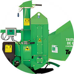Triturador De Galhos E Residuos Tr-1500 com Acoplamento para Trator Trapp