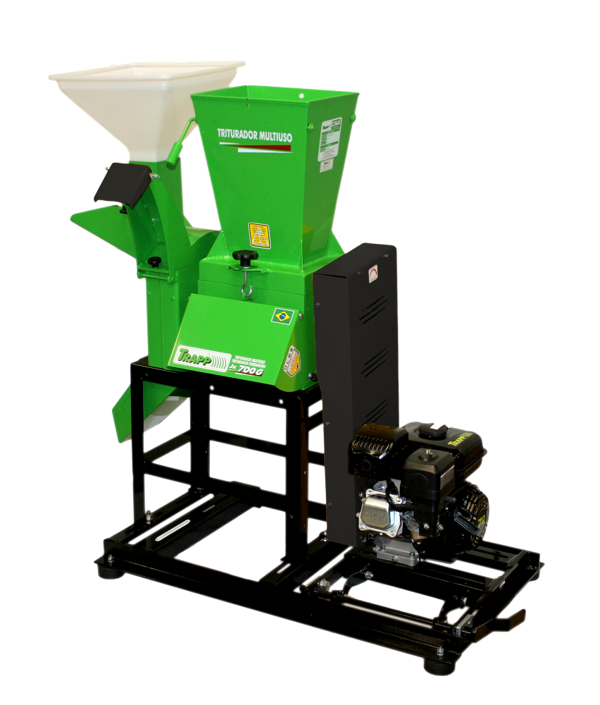 Triturador Multiuso Jk-700G Com Motor A Gasolina 7Hp Trapp