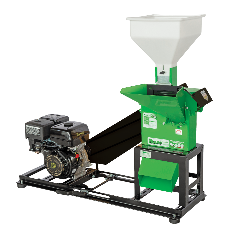 Triturador Forrageiro Trf-600G Gasolina 15Hp Base Univ Trapp
