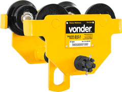 Trole manual 0,5 toneladas largura 50-152mm tm050 Vonder
