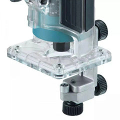 Tupia 6Mm Com Base Articulada Industrial 530W Com Guia Corte Chaves Pinças 3709 127V Makita