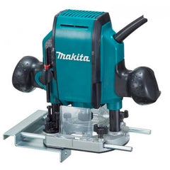 Tupia 8Mm Com Freio Instantaneo Industrial 900W Com Chaves Guia Reta Pinças RP0900 220V Makita